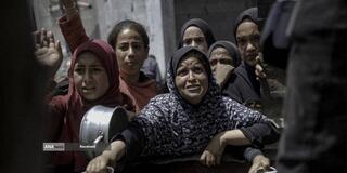 گرسنگی فاجعه بار در غزه