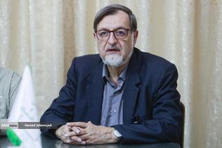  سیدمحمدرضا بهشتی فیلسوف و استاد فلسفه دانشگاه تهران در نشست خبری دومین جایزه استاد عالی نسب