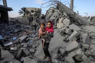 بحران انسانی در غزه