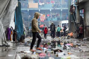 بحران انسانی در غزه