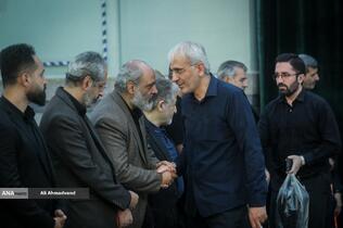 دکتر مجید مشکینی سرپرست معاونت تحقیقات، فناوری و نوآوری دانشگاه آزاد اسلامی در مراسم چهلمین روز شهادت دکتر محمدمهدی طهرانچی