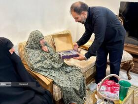 دیدار و تکریم خادمیاران رضوی منطقه 14 تهران با خانواده شهیدان محمدعلی،علی اصغر و جواد امینی بیات
