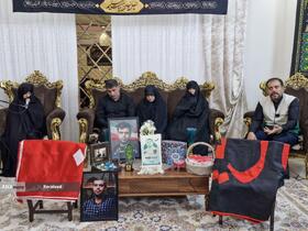 دیدار و تکریم خادمیاران رضوی منطقه 14 تهران با خانواده شهید سعید عقیقی که در حمله رژیم صهیونیستی 25 خرداد 1404 به شهادت رسید