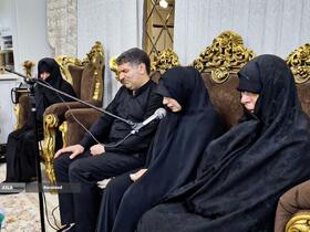 دیدار و تکریم خادمیاران رضوی منطقه 14 تهران با خانواده شهید سعید عقیقی که در حمله رژیم صهیونیستی 25 خرداد 1404 به شهادت رسید