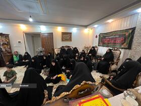 دیدار و تکریم خادمیاران رضوی منطقه 14 تهران با جمعی خانواده شهدا دفاع مقدس و جنگ 12 روزه صهیونیستی