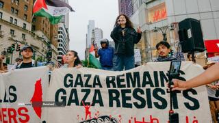 تداوم تظاهرات در کشورهای جهان در محکومیت سیاست گرسنگی دادن به مردم غزه