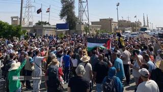 تداوم تظاهرات در کشورهای جهان در محکومیت سیاست گرسنگی دادن به مردم غزه