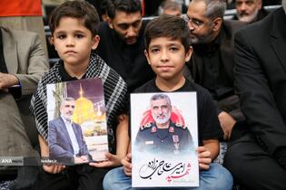 بزرگداشت شهدای جنگ تحمیلی اخیر با حضور رهبر معظم انقلاب