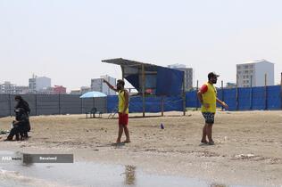 طرح سالم‌سازی ساحل بندر انزلی با پوشش امدادی و آموزشی هلال احمر