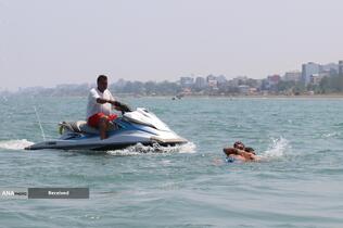 طرح سالم‌سازی ساحل بندر انزلی با پوشش امدادی و آموزشی هلال احمر