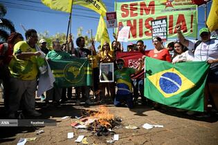 تظاهرات مردم برزیل علیه ترامپ