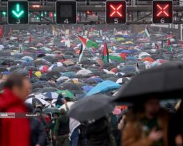 تظاهرات بی‌سابقه بیش از300 هزار نفری حامیان فلسطین در سیدنی استرالیا