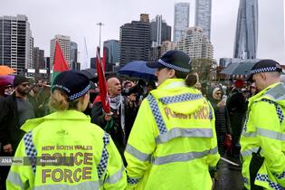 تظاهرات بی‌سابقه بیش از300 هزار نفری حامیان فلسطین در سیدنی استرالیا