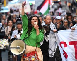 تظاهرات بی‌سابقه بیش از300 هزار نفری حامیان فلسطین در سیدنی استرالیا