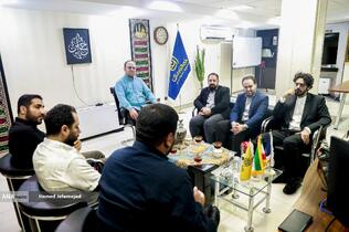 دیدار مدیران بنیاد ملی بازی‌های رایانه‌ای با محمدمهدی خیرجو مدیرعامل خبرگزاری آنا