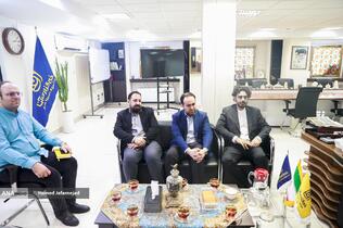 دیدار مدیران بنیاد ملی بازی‌های رایانه‌ای با محمدمهدی خیرجو مدیرعامل خبرگزاری آنا