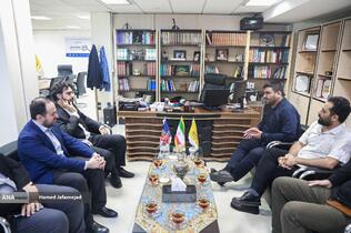 دیدار مدیران بنیاد ملی بازی‌های رایانه‌ای با محمدمهدی خیرجو مدیرعامل خبرگزاری آنا