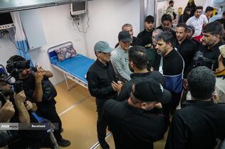 بازدید رئیس ستاد فرمان اجرائی امام(ره) از خدمت رسانی موکب داران اربعین حسینی مرز مهران