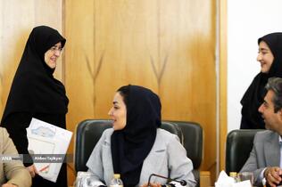 نشست خبری فاطمه مهاجرانی سخنگوی دولت