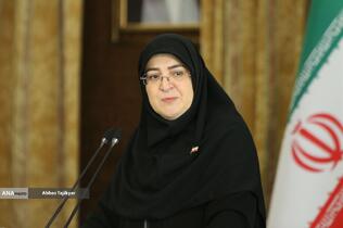 نشست خبری فاطمه مهاجرانی سخنگوی دولت