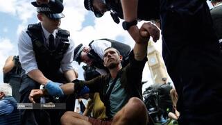 دستگیری 365 نفر از حامیان فلسطین توسط پلیس لندن