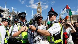 دستگیری 365 نفر از حامیان فلسطین توسط پلیس لندن