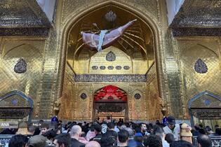 حرم حضرت ابالفضل العباس(ع) در آستانه اربعین حسینی