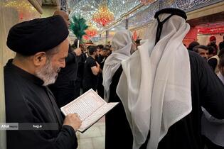 حرم حضرت ابالفضل العباس(ع) در آستانه اربعین حسینی