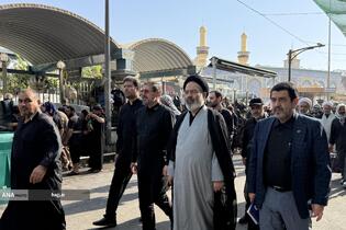 مسیر مشایه و کربلای معلی با حضور نماینده ولی‌فقیه در امور حج و زیارت