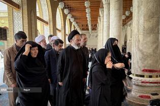 حضور حجت‌الاسلام سیدعبدالفتاح نواب، نماینده ولی‌فقیه در امور حج و زیارت در مسجد کوفه