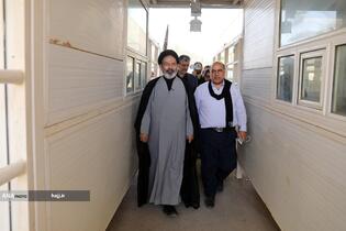 بازدید نماینده ولی‌فقیه در امور حج و زیارت از مرز خسروی و نحوه خدمات به زائران اربعین