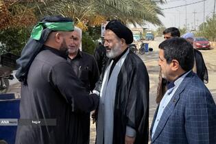 بازدید نماینده ولی‌فقیه در امور حج و زیارت از مرز خسروی و نحوه خدمات به زائران اربعین