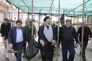 بازدید نماینده ولی‌فقیه در امور حج و زیارت از مرز خسروی و نحوه خدمات به زائران اربعین