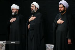 مراسم عزاداری هیأت‌های دانشجویی در حسینیه امام خمینی(ره)