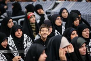 مراسم عزاداری هیأت‌های دانشجویی در حسینیه امام خمینی(ره)