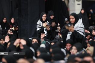 مراسم عزاداری هیأت‌های دانشجویی در حسینیه امام خمینی(ره)