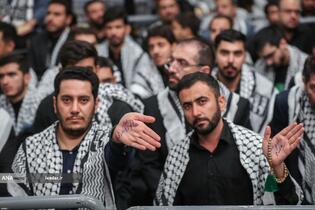 مراسم عزاداری هیأت‌های دانشجویی در حسینیه امام خمینی(ره)