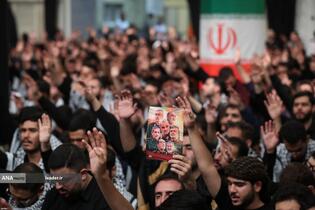 مراسم عزاداری هیأت‌های دانشجویی در حسینیه امام خمینی(ره)