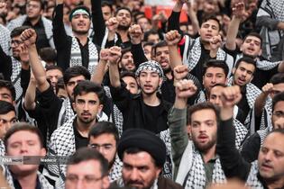 مراسم عزاداری هیأت‌های دانشجویی در حسینیه امام خمینی(ره)