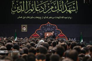 مراسم عزاداری هیأت‌های دانشجویی در حسینیه امام خمینی(ره)