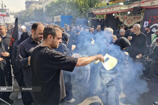 برپایی موکب خادمیاران و یاوران رضوی منطقه دارالمومنین در مسیر پیاده‌روی جاماندگان اربعین