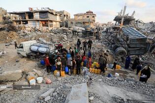 تشنگی زیر آوار و محاصره در غزه