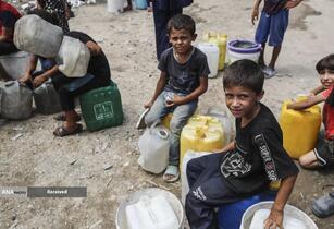 تشنگی زیر آوار و محاصره در غزه