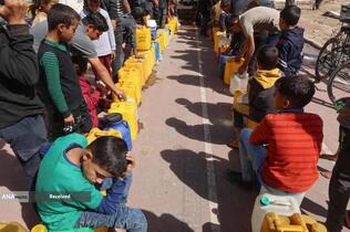 تشنگی زیر آوار و محاصره در غزه