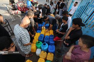 تشنگی زیر آوار و محاصره در غزه