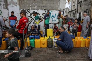 تشنگی زیر آوار و محاصره در غزه