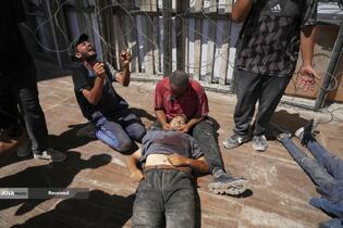 کشتار بی رحمانه مردم غزه