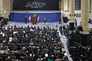 حضور و سخنرانی در مراسم عزاداری شهادت امام رضا علیه‌السلام