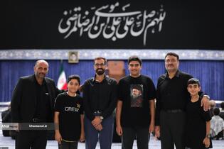 حضور و سخنرانی در مراسم عزاداری شهادت امام رضا علیه‌السلام