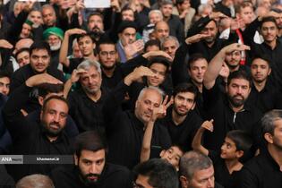 حضور و سخنرانی در مراسم عزاداری شهادت امام رضا علیه‌السلام